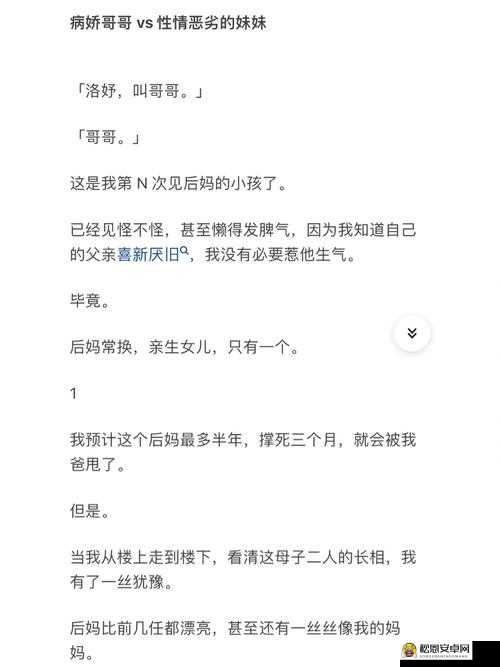 今天又在撩后妈了哔哩哔哩小说之情感纠葛与复杂关系揭秘